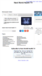 Mobile Screenshot of nextworldhealthtv.com